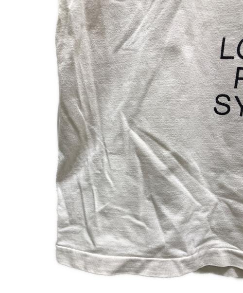 stussy（ステューシー）stussy (ステューシー) プリントTシャツ ホワイト サイズ:Ｌの古着・服飾アイテム