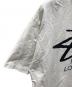 中古・古着 stussy (ステューシー) プリントTシャツ ホワイト サイズ:Ｌ：10000円