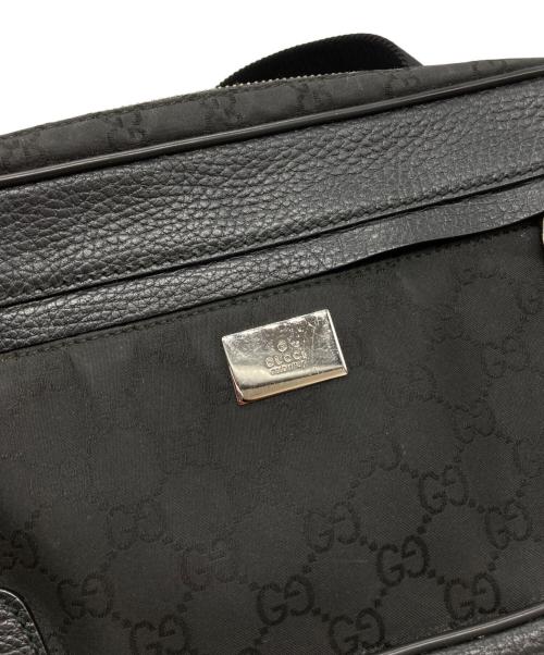 GUCCI（グッチ）GUCCI (グッチ) GGナイロン ボディバッグ ブラックの古着・服飾アイテム