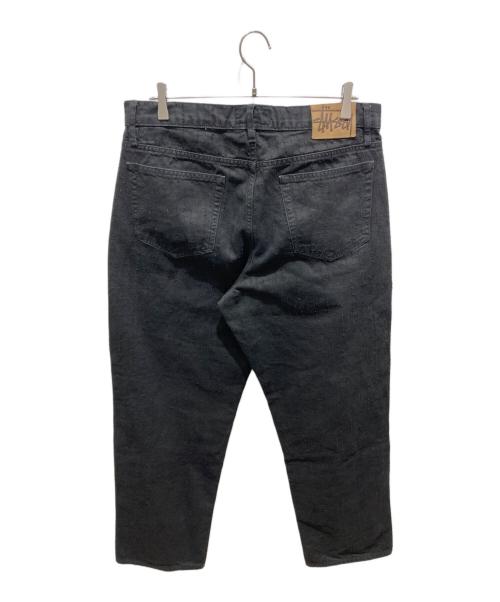 stussy（ステューシー）stussy (ステューシー) バギーフィットパンツ ブラック サイズ:32の古着・服飾アイテム