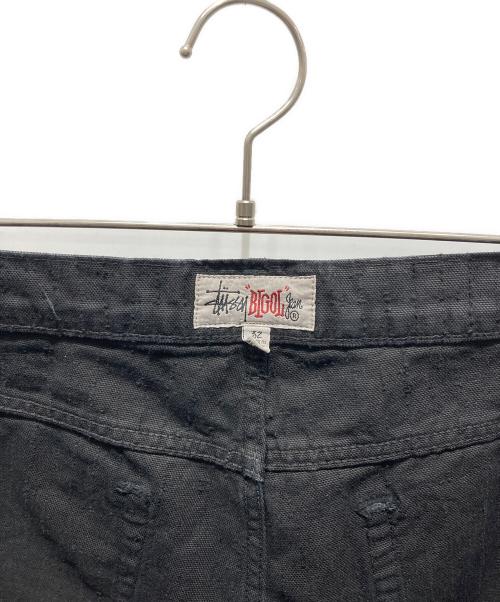 stussy（ステューシー）stussy (ステューシー) バギーフィットパンツ ブラック サイズ:32の古着・服飾アイテム