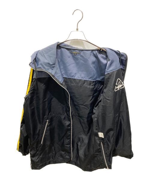 LEMONED（レモネード）LEMONED (レモネード) ラインナイロンジャケット ブラック サイズ:4の古着・服飾アイテム