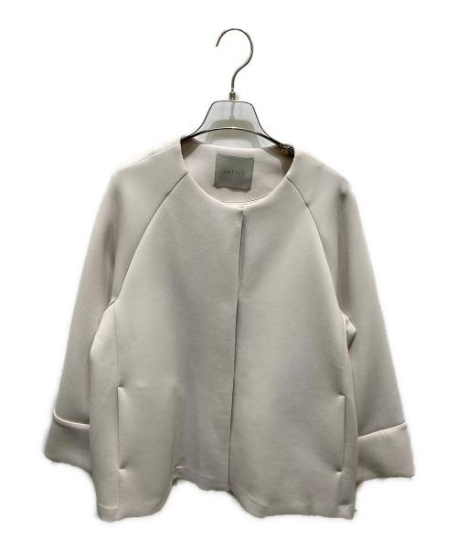 UNFILO（アンフィーロ）UNFILO (アンフィーロ) ダブルフェイス ショートコート ベージュ サイズ:Ｍの古着・服飾アイテム