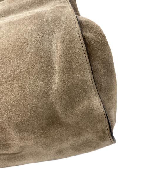 MaxMara（マックスマーラ）MaxMara (マックスマーラ) スウェード2WAYバッグ ブラウンの古着・服飾アイテム