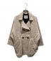 Vivienne Westwood RED LABEL（ヴィヴィアンウエストウッドレッドレーベル）の古着「オーブ ボタン ダブルブレスト ウール オーバー コート」｜ベージュ