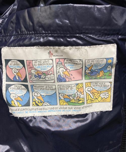 MONCLER（モンクレール）MONCLER (モンクレール) BEAMS (ビームス) 別注ダウンベスト グリーン×ネイビー サイズ:2の古着・服飾アイテム