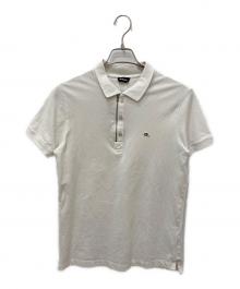 DIESEL（ディーゼル）の古着「ハーフジップシャツ」｜ホワイト