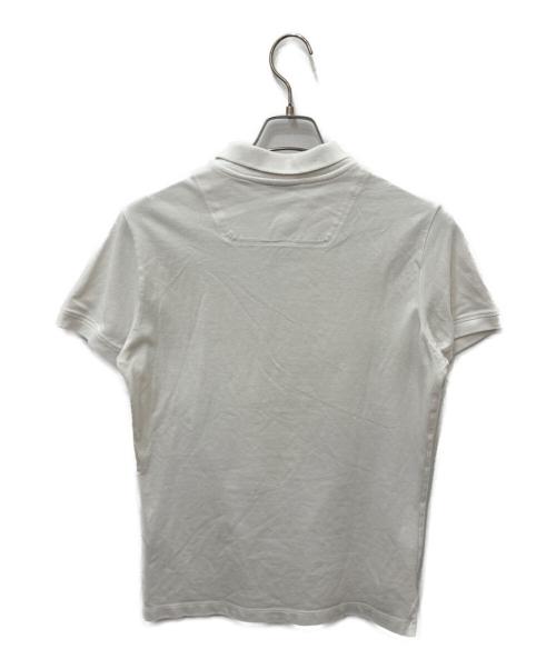 DIESEL（ディーゼル）DIESEL (ディーゼル) ハーフジップシャツ ホワイト サイズ:Sの古着・服飾アイテム