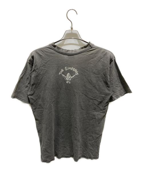 LOGOTEL（ロゴテル）LOGOTEL (ロゴテル) プリントTシャツ グレー サイズ:Ｌの古着・服飾アイテム