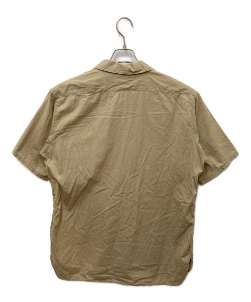 ELBECO（エルベコ）Elbeco (エルベコ) オープンカラーシャツ ベージュ サイズ:Lの古着・服飾アイテム