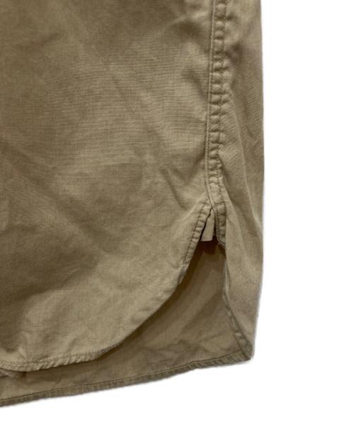 ELBECO（エルベコ）Elbeco (エルベコ) オープンカラーシャツ ベージュ サイズ:Lの古着・服飾アイテム