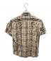 BURBERRY LONDON (バーバリーロンドン) コットンリネンノヴァチェックシャツ ベージュ サイズ:Ｓ：10000円