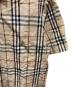 中古・古着 BURBERRY LONDON (バーバリーロンドン) コットンリネンノヴァチェックシャツ ベージュ サイズ:Ｓ：10000円