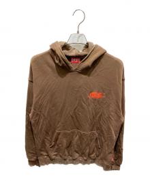 DIESEL（ディーゼル）の古着「加工プルオーバーパーカー」｜ブラウン