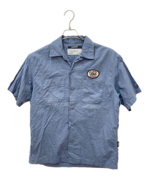 AVIREX（アヴィレックス）AVIREX (アヴィレックス) 半袖シャツ ブルー サイズ:Mの古着・服飾アイテム