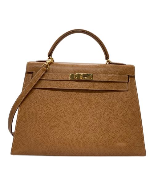 HERMES（エルメス）HERMES (エルメス) ケリー32 外縫い ブラウンの古着・服飾アイテム