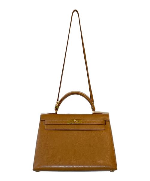 HERMES（エルメス）HERMES (エルメス) ケリー32 外縫い ブラウンの古着・服飾アイテム
