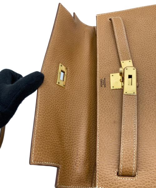 HERMES（エルメス）HERMES (エルメス) ケリー32 外縫い ブラウンの古着・服飾アイテム