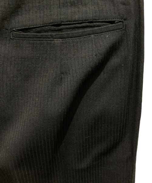 Y's for men（ワイズフォーメン）Y's for men (ワイズフォーメン) ストライプスラックス ブラック サイズ:Sの古着・服飾アイテム