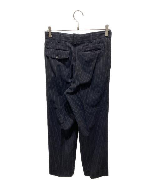COMME des GARCONS HOMME DEUX（コムデギャルソン オム ドゥ）COMME des GARCONS HOMME DEUX (コムデギャルソン オム ドゥ) ストライプパンツ ネイビー サイズ:Sの古着・服飾アイテム
