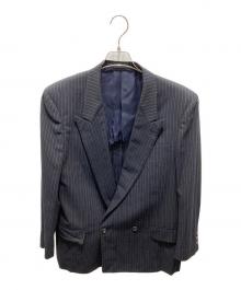 COMME des GARCONS HOMME DEUX（コムデギャルソン オム ドゥ）の古着「ダブルジャケット」｜ネイビー