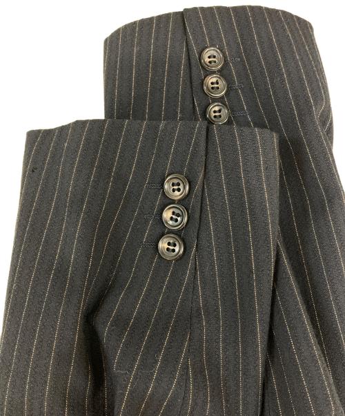 COMME des GARCONS HOMME DEUX（コムデギャルソン オム ドゥ）COMME des GARCONS HOMME DEUX (コムデギャルソン オム ドゥ) ダブルジャケット ネイビー サイズ:Sの古着・服飾アイテム