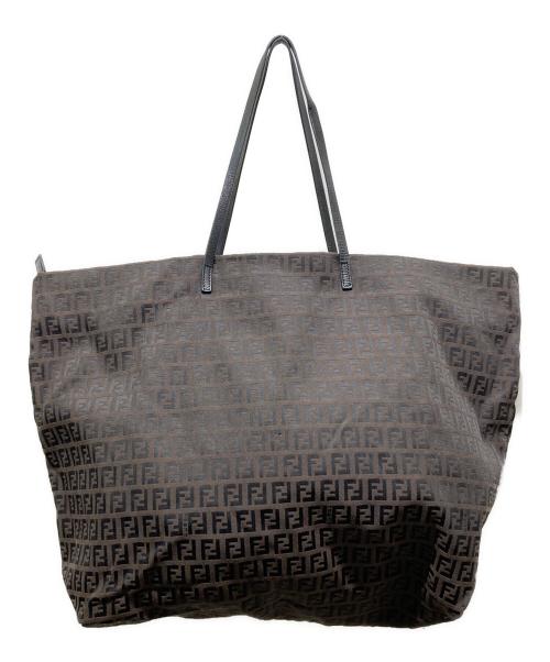 FENDI（フェンディ）FENDI (フェンディ) ズッカ柄トートバッグ ブラウンの古着・服飾アイテム