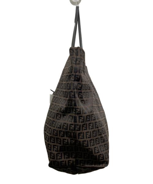 FENDI（フェンディ）FENDI (フェンディ) ズッカ柄トートバッグ ブラウンの古着・服飾アイテム