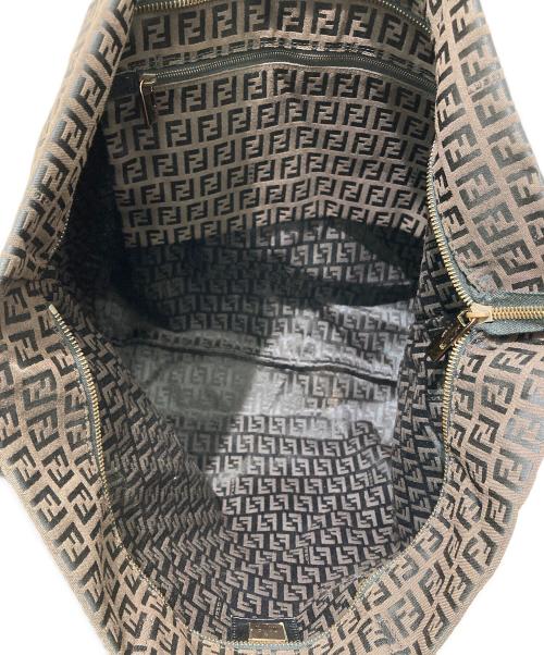 FENDI（フェンディ）FENDI (フェンディ) ズッカ柄トートバッグ ブラウンの古着・服飾アイテム