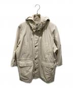 Burberry'sバーバリー）の古着「裏ノバチェックフーデットダウンコート」｜ベージュ