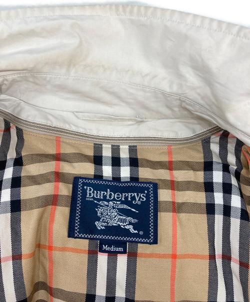 Burberry's（バーバリー）Burberry's (バーバリーズ) 裏ノバチェックフーデットダウンコート ベージュ サイズ:Mの古着・服飾アイテム