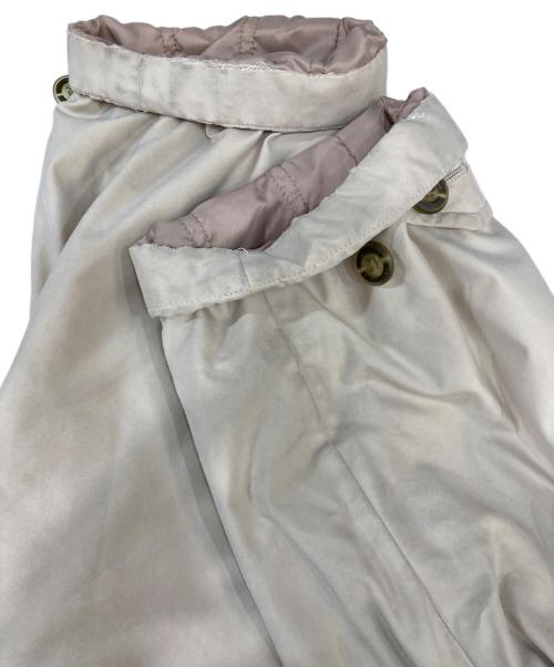 Burberry's（バーバリー）Burberry's (バーバリーズ) 裏ノバチェックフーデットダウンコート ベージュ サイズ:Mの古着・服飾アイテム