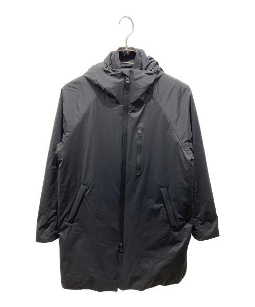 DESCENTE（デサント）DESCENTE (デサント) ベストライナー付き フーテッドコート ブラック サイズ:Lの古着・服飾アイテム