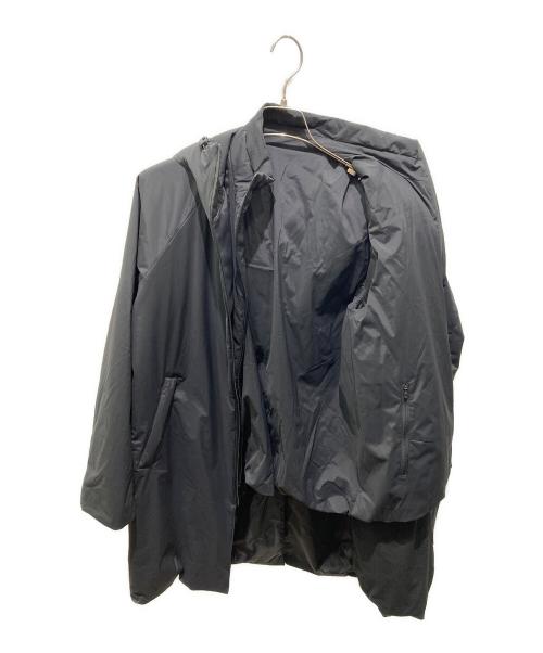 DESCENTE（デサント）DESCENTE (デサント) ベストライナー付き フーテッドコート ブラック サイズ:Lの古着・服飾アイテム