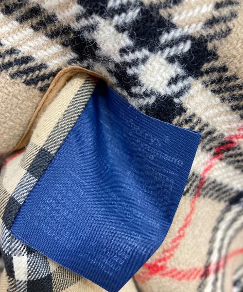 Burberry's（バーバリー）Burberry's (バーバリーズ) 裏ノバチェックコート ベージュ サイズ:記載無しの為実寸参照の古着・服飾アイテム