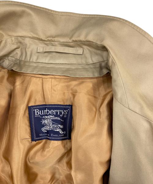 Burberry's（バーバリー）Burberry's (バーバリーズ) 裏ノバチェックコート ベージュ サイズ:記載無しの為実寸参照の古着・服飾アイテム