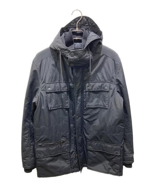 LACOSTE（ラコステ）LACOSTE (ラコステ) フーデッド中綿ジャケット ブラック サイズ:50の古着・服飾アイテム