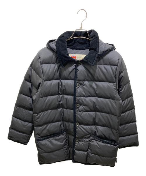 Traditional Weatherwear（トラディショナルウェザーウェア）Traditional Weatherwear (トラディショナルウェザーウェア) BEAMS (ビームス) WAVERLY HOOD DOWN ブラック サイズ:40の古着・服飾アイテム
