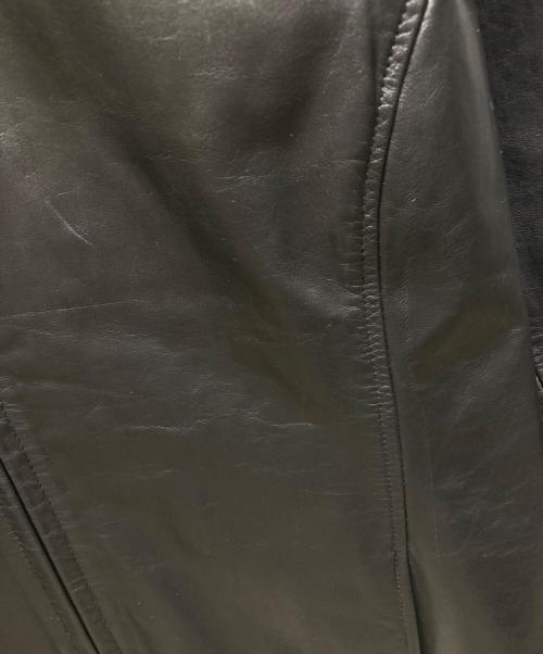 GAP（ギャップ）GAP (ギャップ) レザージャケット ブラック サイズ:Mの古着・服飾アイテム