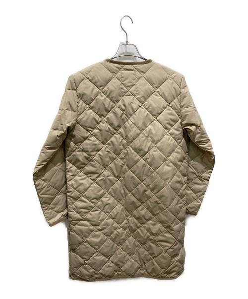 TAION（タイオン）TAION (タイオン) キルティングコート ベージュ サイズ:Mの古着・服飾アイテム