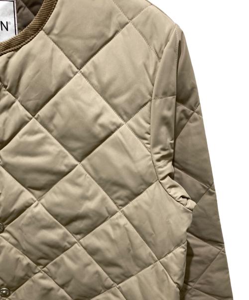 TAION（タイオン）TAION (タイオン) キルティングコート ベージュ サイズ:Mの古着・服飾アイテム