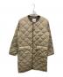 TAION（タイオン）の古着「キルティングコート」｜ベージュ