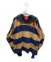 Vivienne Westwood RED LABEL（ヴィヴィアンウエストウッドレッドレーベル）の古着「襟付カットソー」｜ネイビー×ブラウン