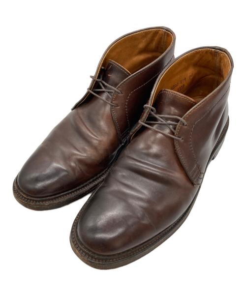 Alden（オールデン）Alden (オールデン) チャッカーブーツ ブラウン サイズ:7 1/2の古着・服飾アイテム