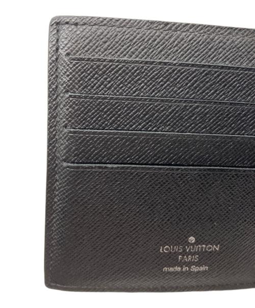 LOUIS VUITTON（ルイ ヴィトン）LOUIS VUITTON (ルイ ヴィトン) 2つ折り財布　ダミエ 	ポルトフォイユ・マルコ NM　N63336　CA2129 ブラックの古着・服飾アイテム