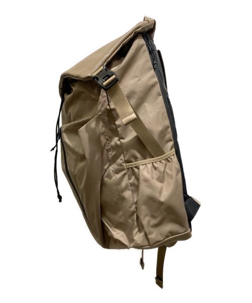 ear PAPILLONNER（イアパピヨネ）ear PAPILLONNER (イアパピヨネ) BURLAP OUTFITTER (バーラップアウトフィッター) レザーコンビライトリュック ブラウンの古着・服飾アイテム