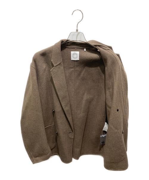 ORCIVAL（オーシバル）ORCIVAL (オーシバル) 4Bダブルブレストジャケット ブラウン サイズ:4の古着・服飾アイテム