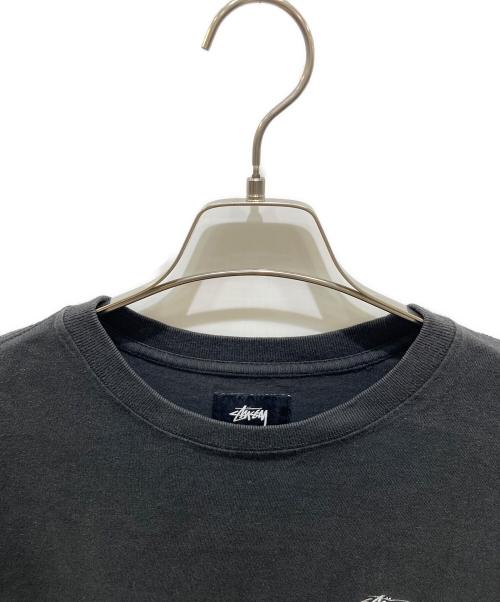 stussy（ステューシー）stussy (ステューシー) ロゴＴシャツ ブラック サイズ:Ｍの古着・服飾アイテム