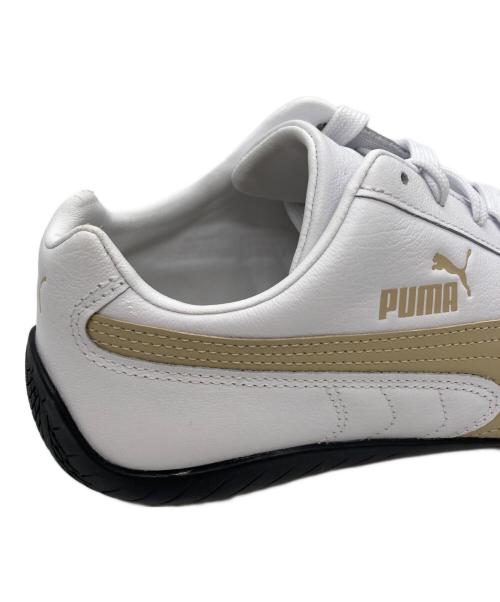 PUMA（プーマ）PUMA (プーマ) SPEEDCAT LTH　ローカットスニーカー ホワイト サイズ:25の古着・服飾アイテム