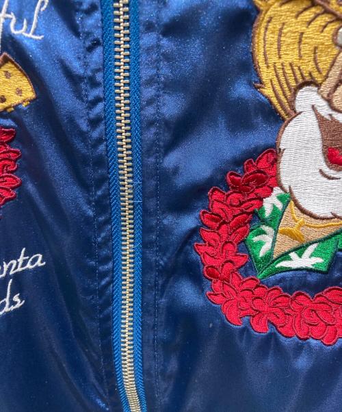 CAPTAIN SANTA（キャプテンサンタ）CAPTAIN SANTA (キャプテンサンタ) サテンスカジャン ブルー サイズ:Lの古着・服飾アイテム